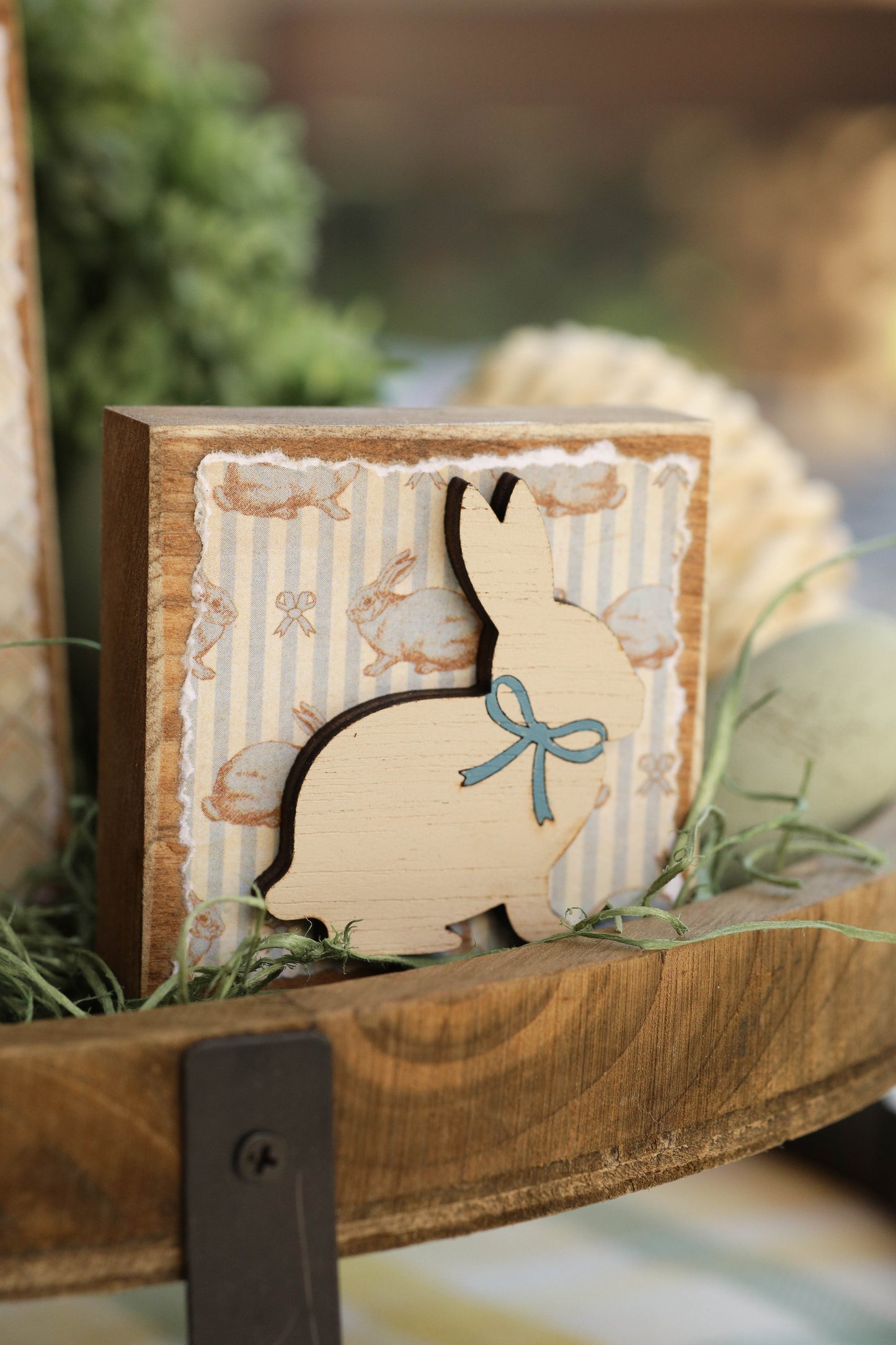 Wood Block Signs (set of 3)